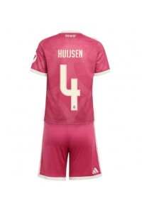 Real Madrid Dean Huijsen #4 Jalkapallovaatteet Lasten Kolmas peliasu 2026-27 Lyhythihainen (+ Lyhyet housut)